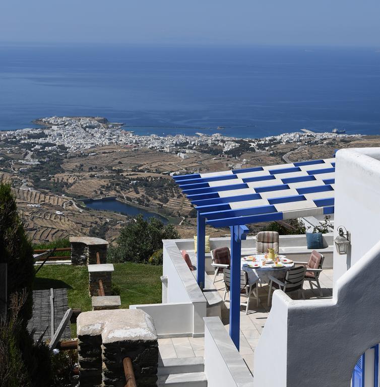 Tinos Sky View Villa Arnados Eksteriør bilde