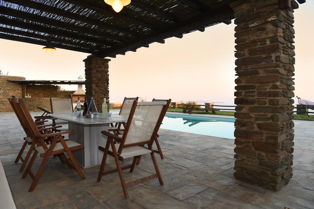 Tinos Sky View Villa Arnados Eksteriør bilde