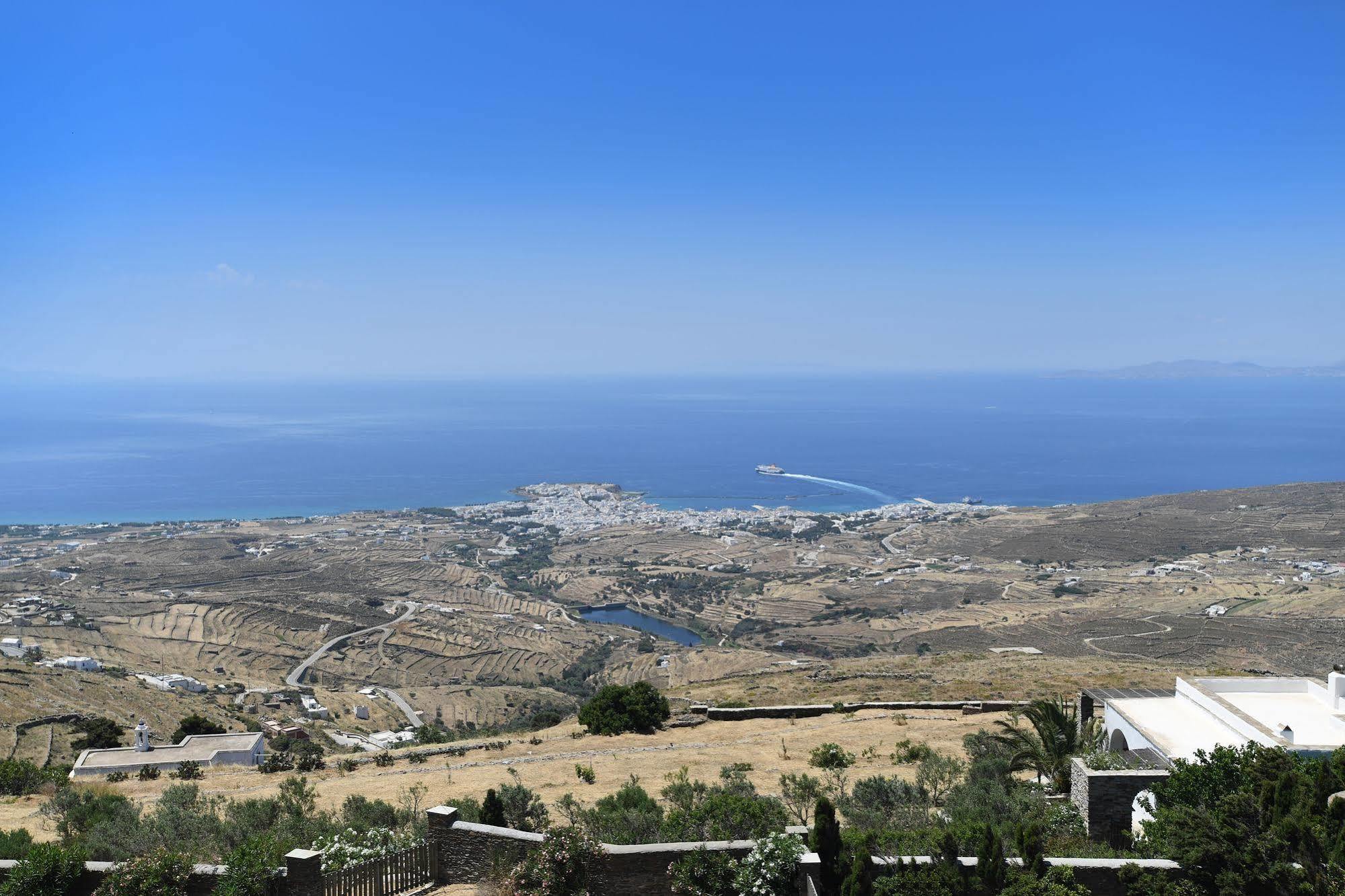 Tinos Sky View Villa Arnados Eksteriør bilde