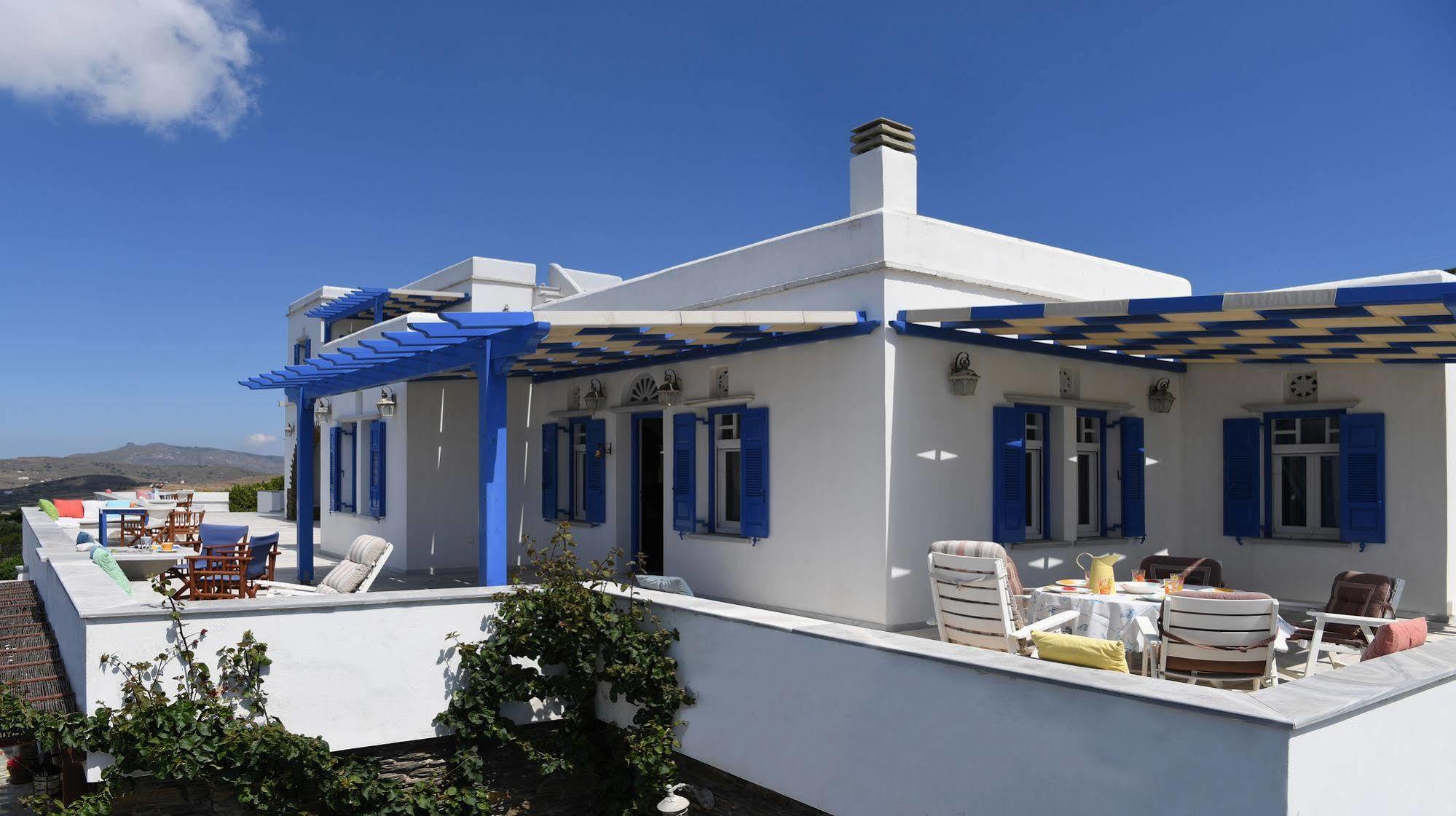 Tinos Sky View Villa Arnados Eksteriør bilde