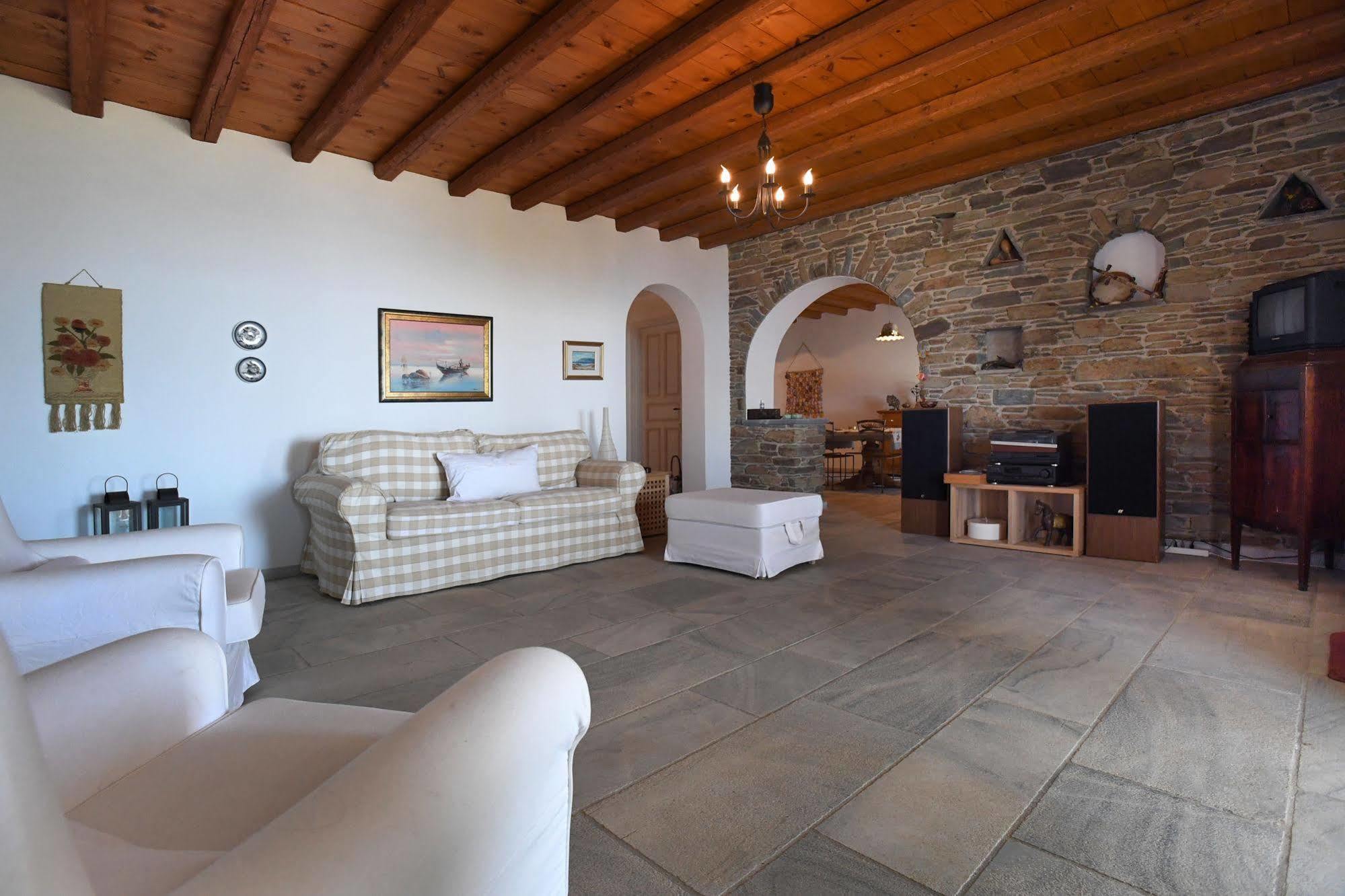 Tinos Sky View Villa Arnados Eksteriør bilde