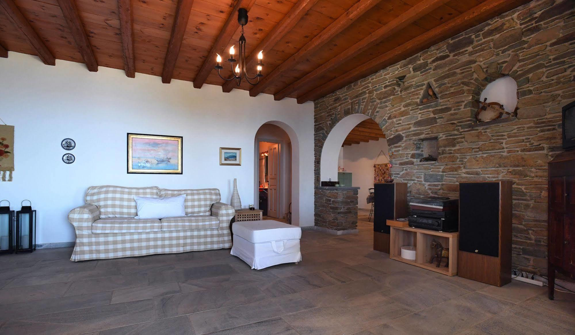 Tinos Sky View Villa Arnados Eksteriør bilde
