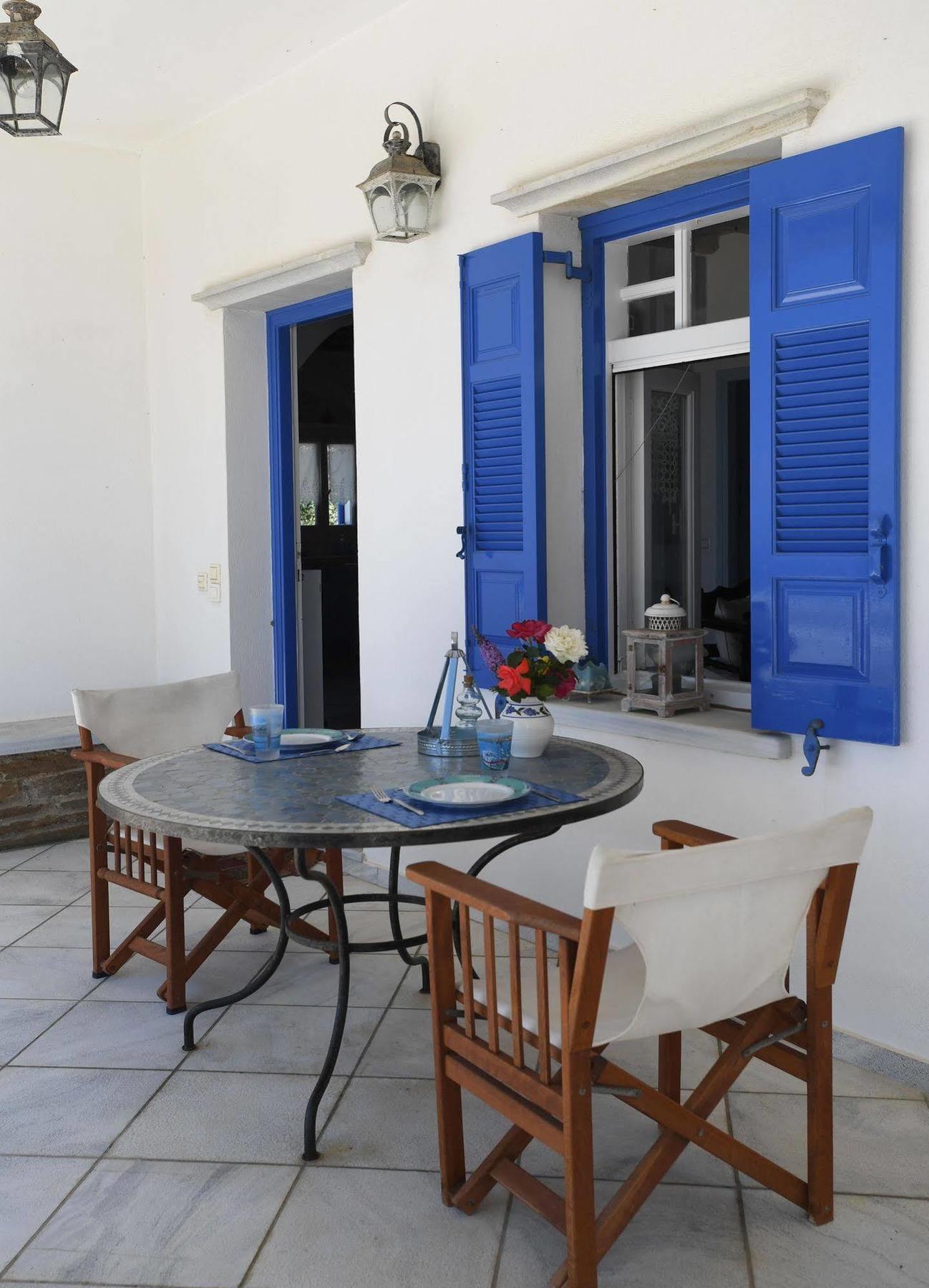 Tinos Sky View Villa Arnados Eksteriør bilde