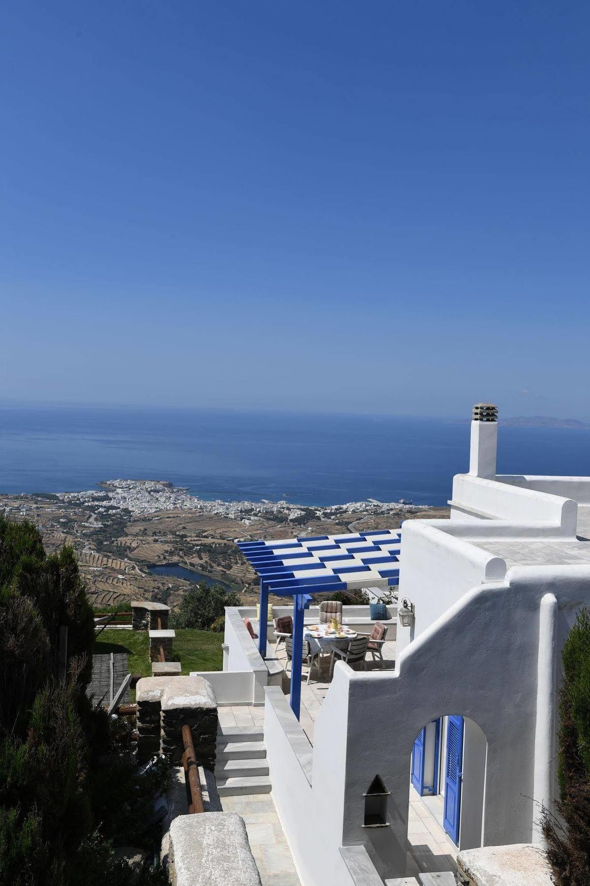 Tinos Sky View Villa Arnados Eksteriør bilde