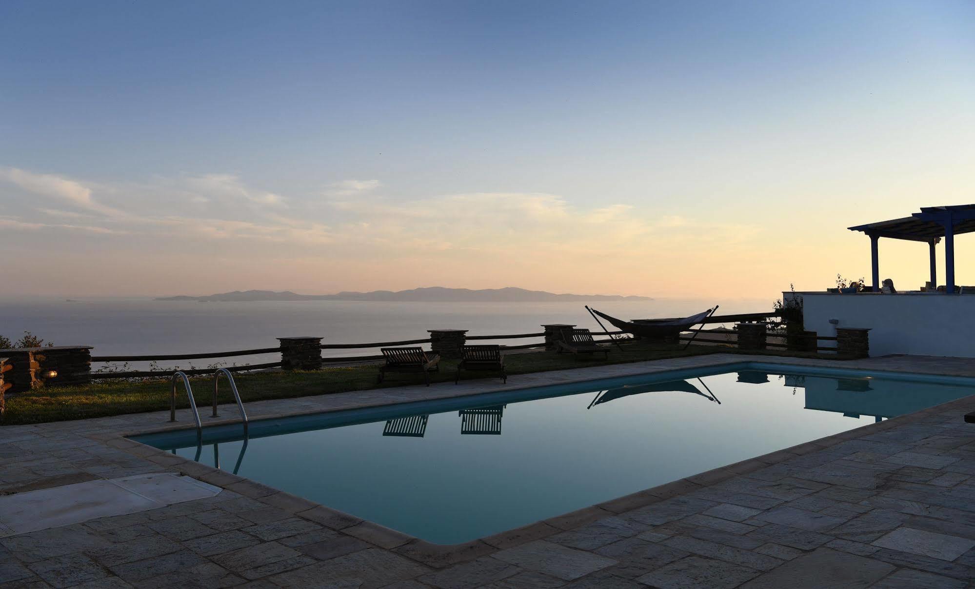 Tinos Sky View Villa Arnados Eksteriør bilde