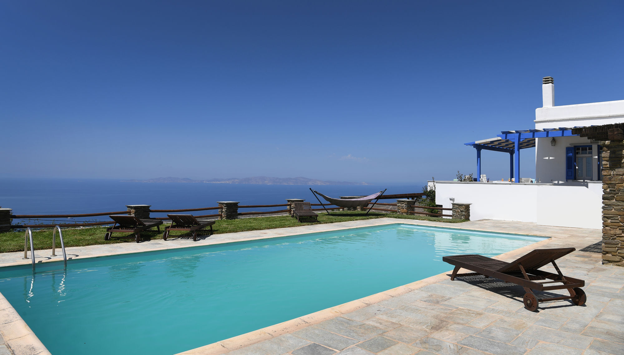 Tinos Sky View Villa Arnados Eksteriør bilde