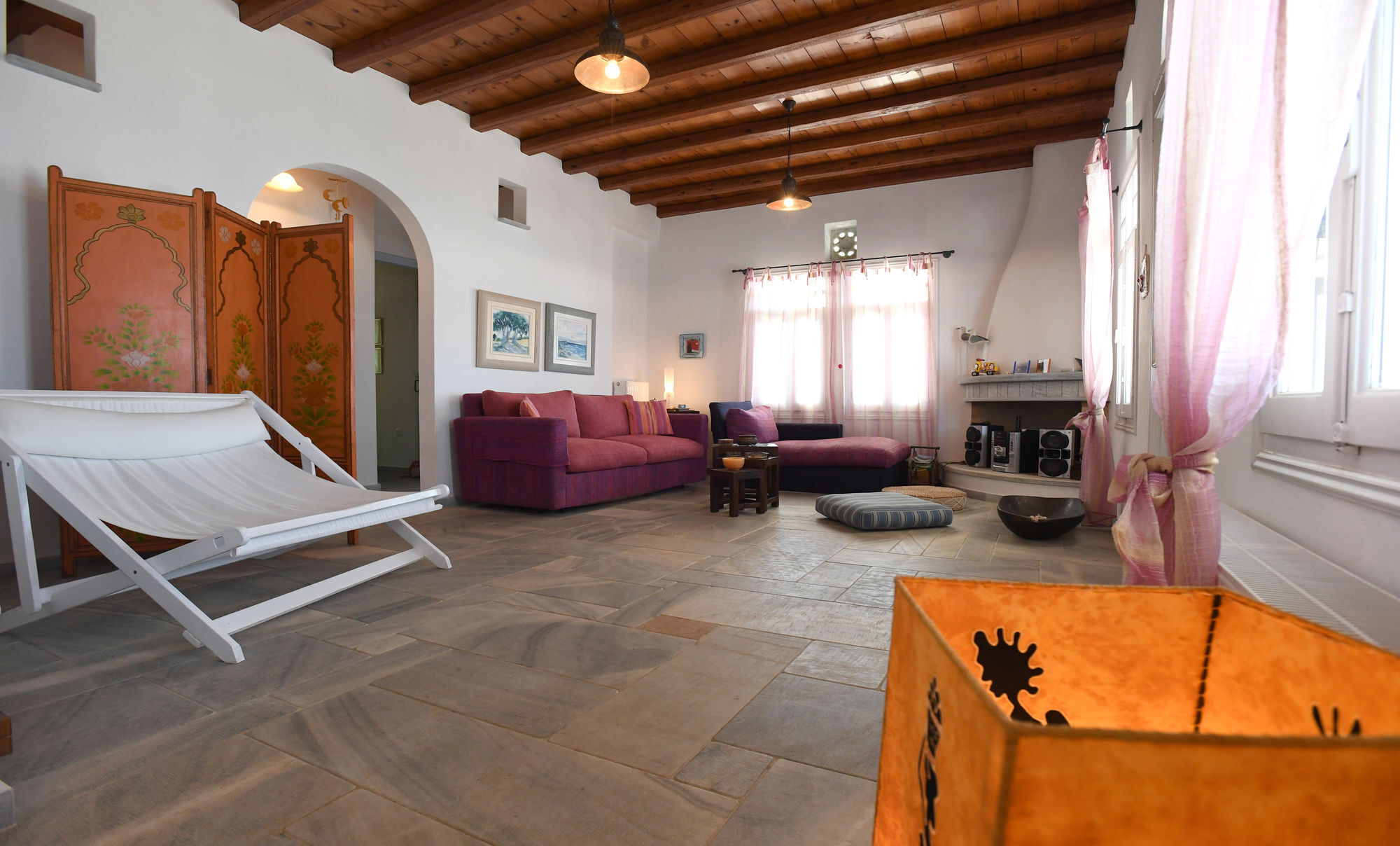 Tinos Sky View Villa Arnados Eksteriør bilde
